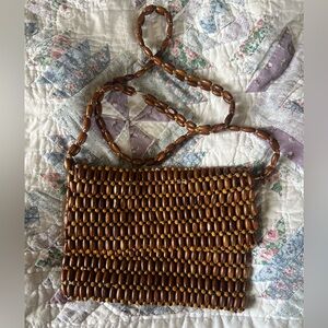 Wooden Bead Handbag